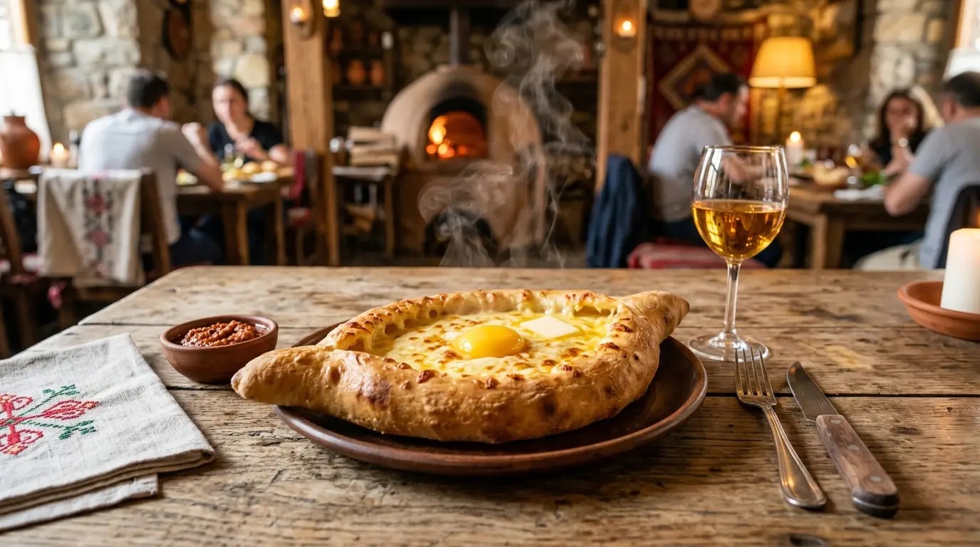 Adjarian Khachapuri — Recipe, Types & Where to Eat in Tbilisi