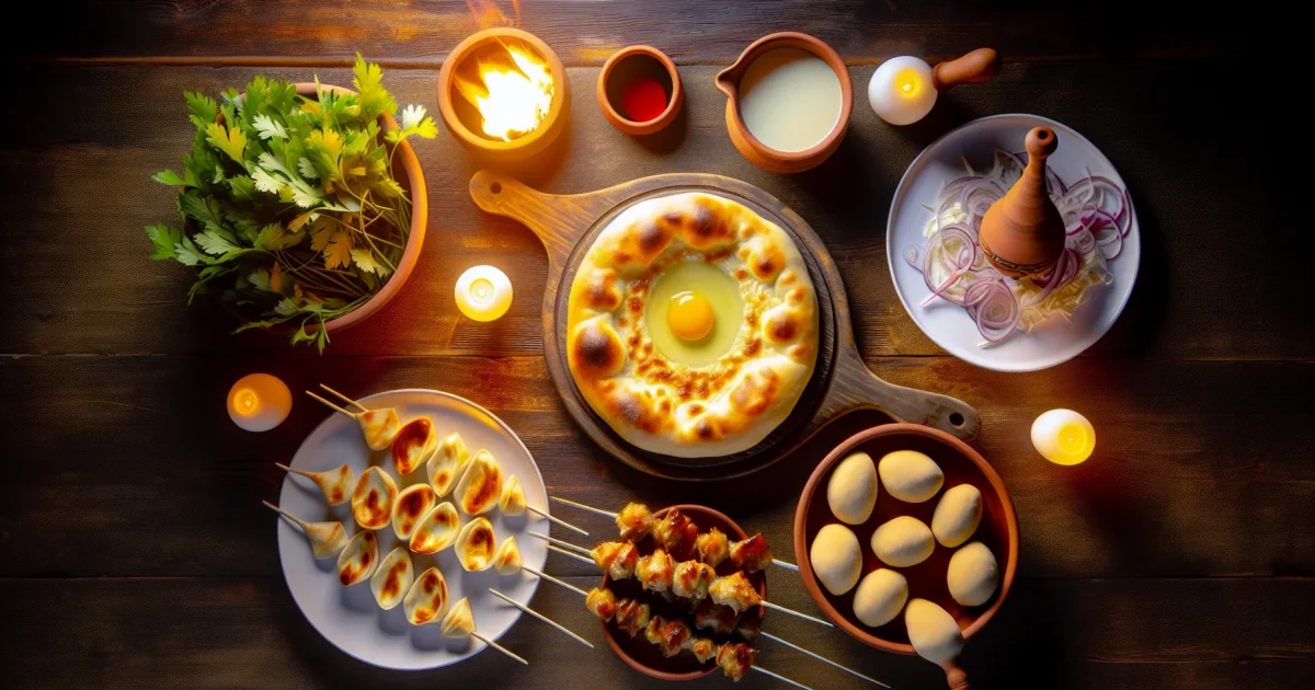 Грузинская кухня — хинкали, хачапури и вино в Тбилиси