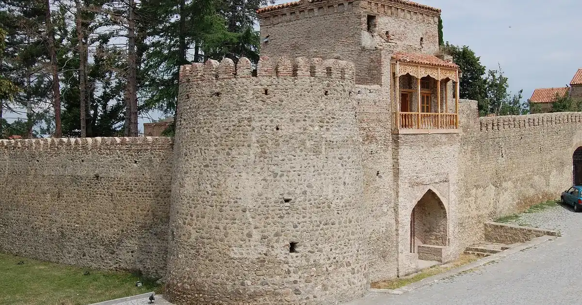 King Erekle II's palace in Telavi, home town of Mimino's hero