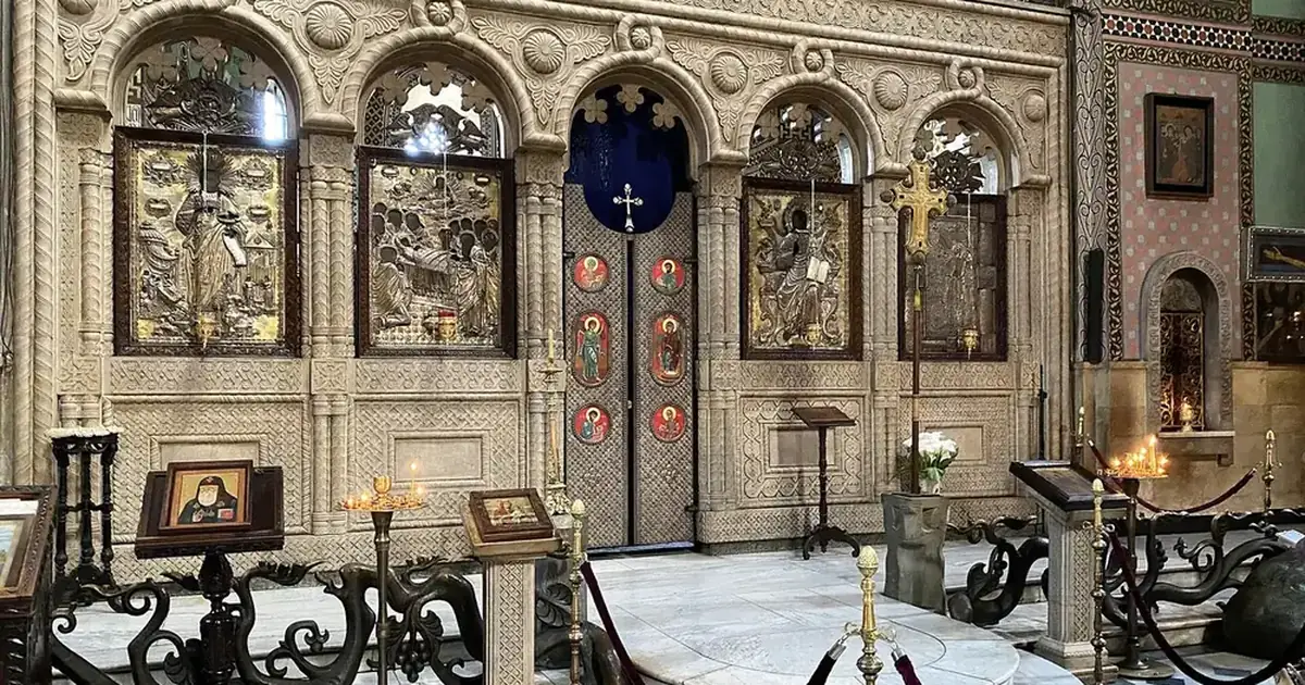 Sioni Cathedral in Tbilisi, home of the cross of St Nino