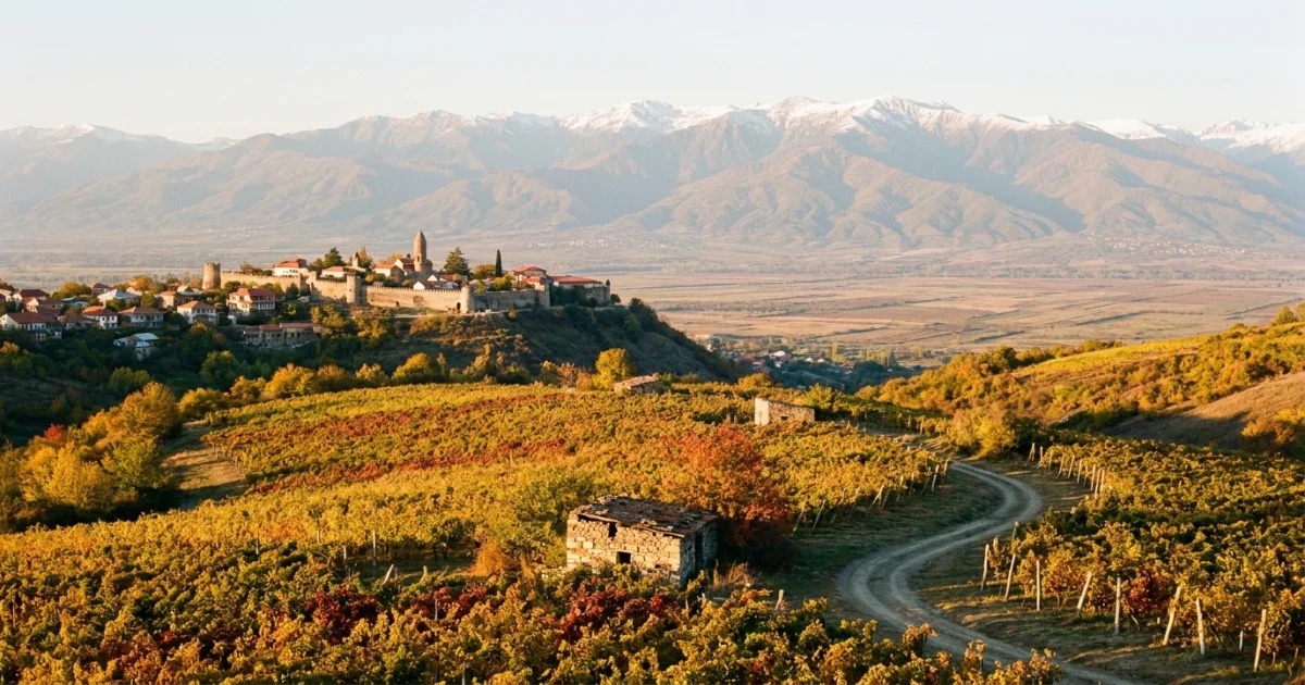 Kakheti in Autumn: Rtveli Grape Harvest, Golden