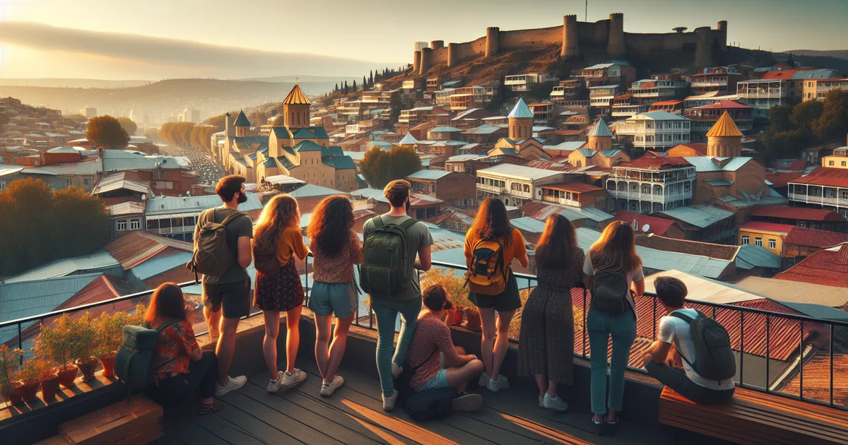 Free Tbilisi — Narikala Fortress, old town