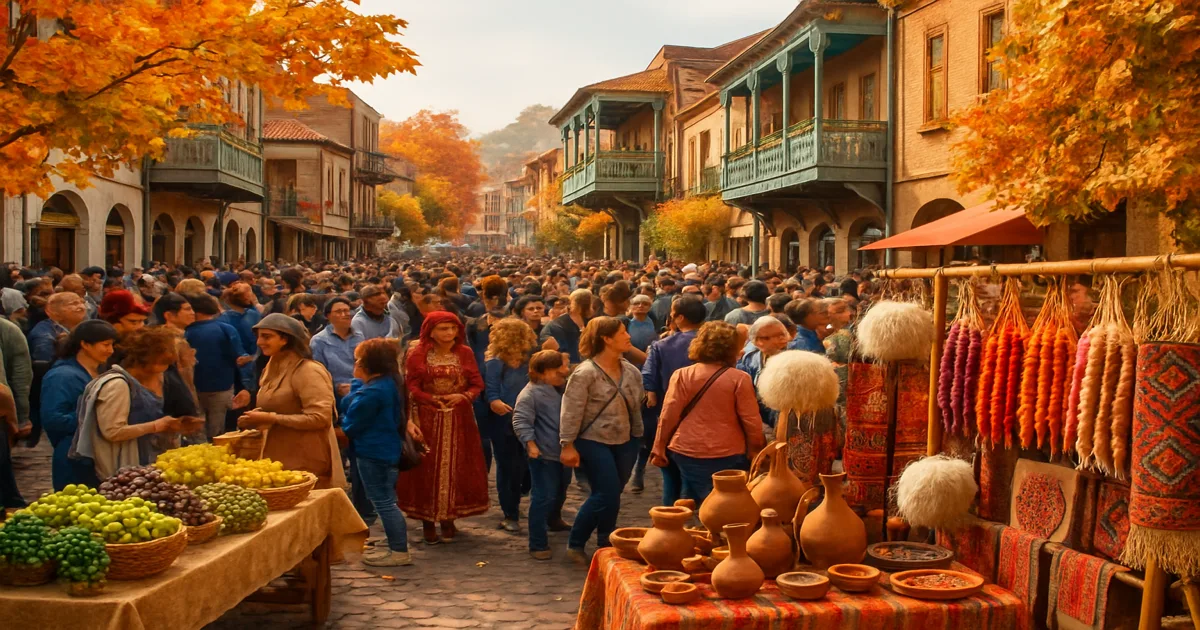 Tbilisoba festival in Old Tbilisi