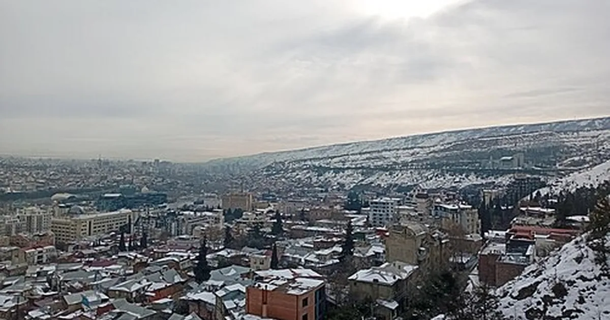 Грузия зимой — горнолыжный курорт Гудаури