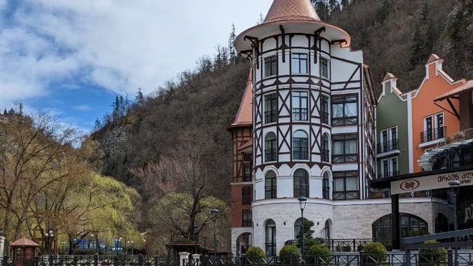 Borjomi mineral springs and Rabati