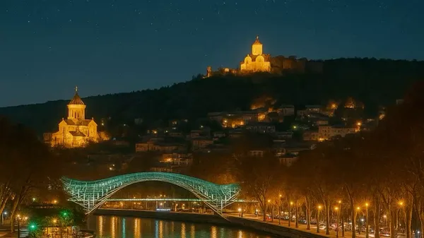 Night Tbilisi walking tour